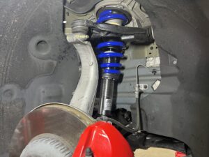 Tesla M3P on MPP Sports Coilover